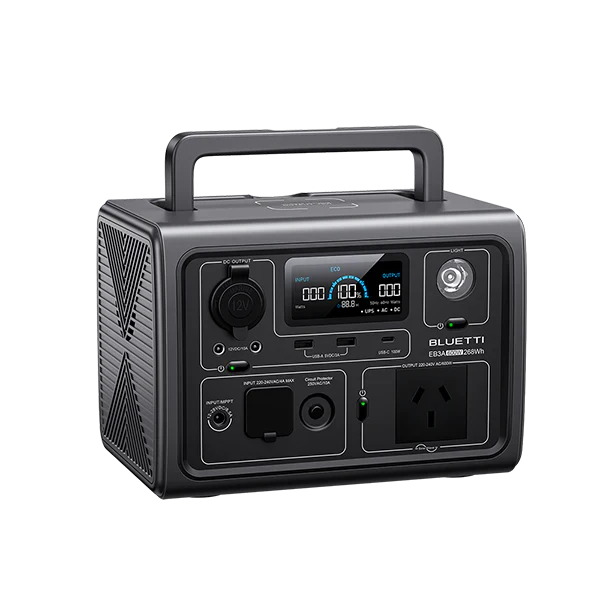 BLUETTI EB3A Portable Power Station 600W 268Wh