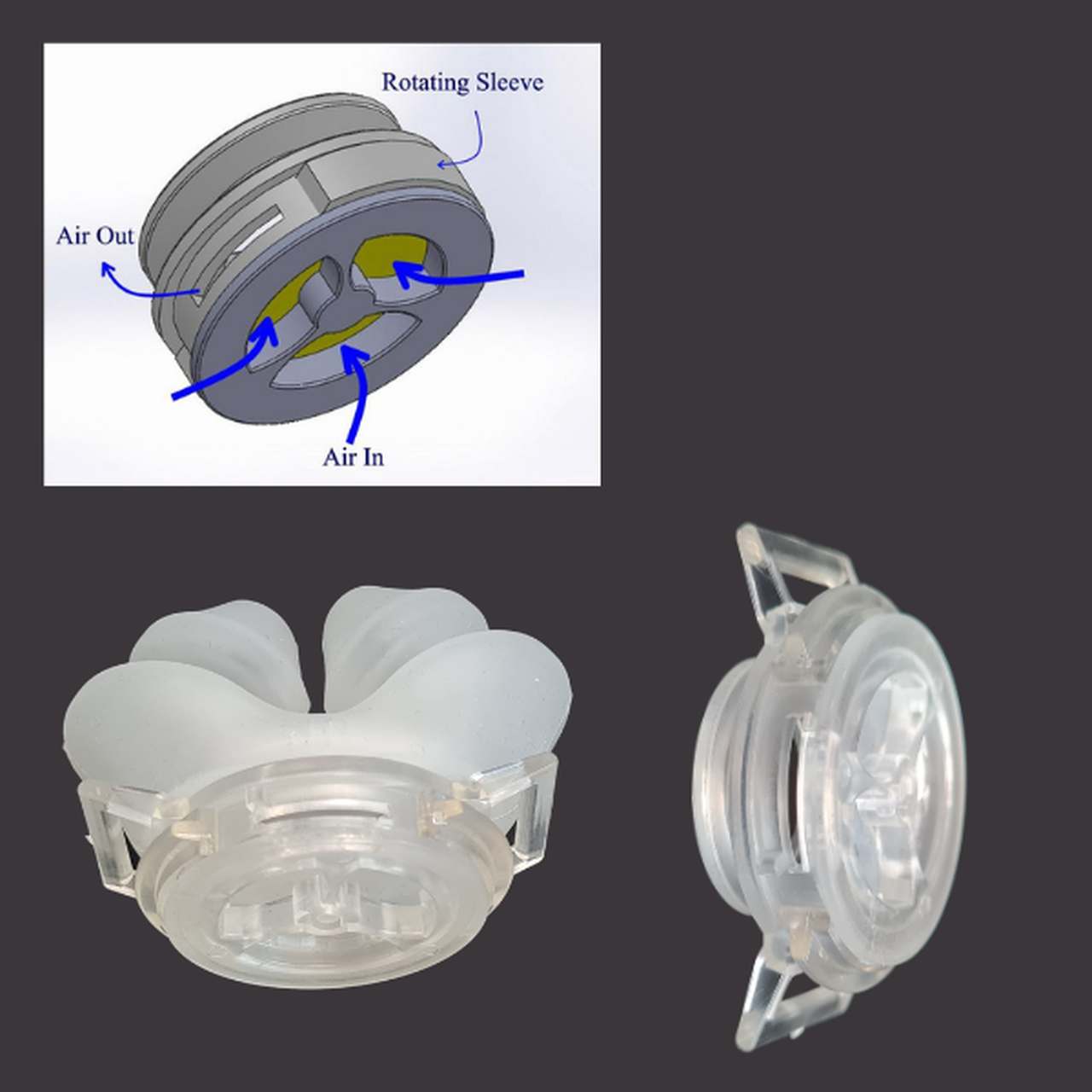 Optipillows EPAP for OSA