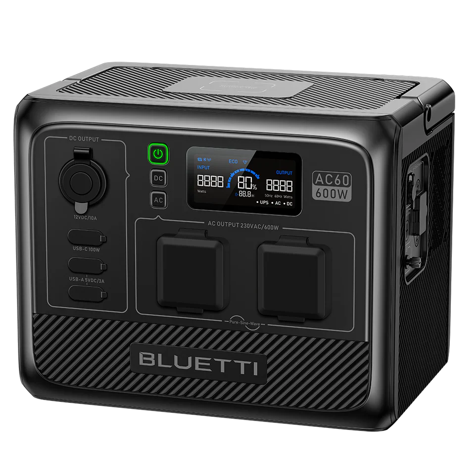 BLUETTI AC60 Portable Power Station 600W 403Wh