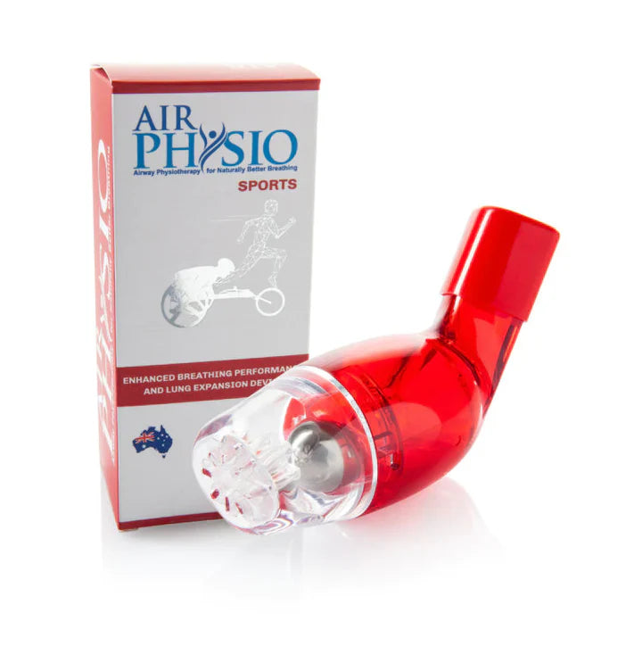 AirPhysio Mucus Clearance Device for Sports