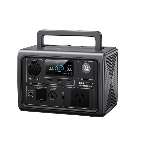 BLUETTI EB3A Portable Power Station 600W 268Wh